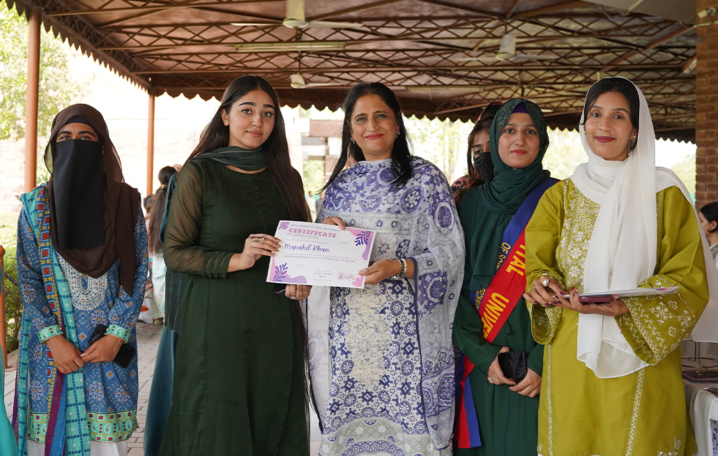 The vibrant Eid Festive Event organized by the CUST Girls Club